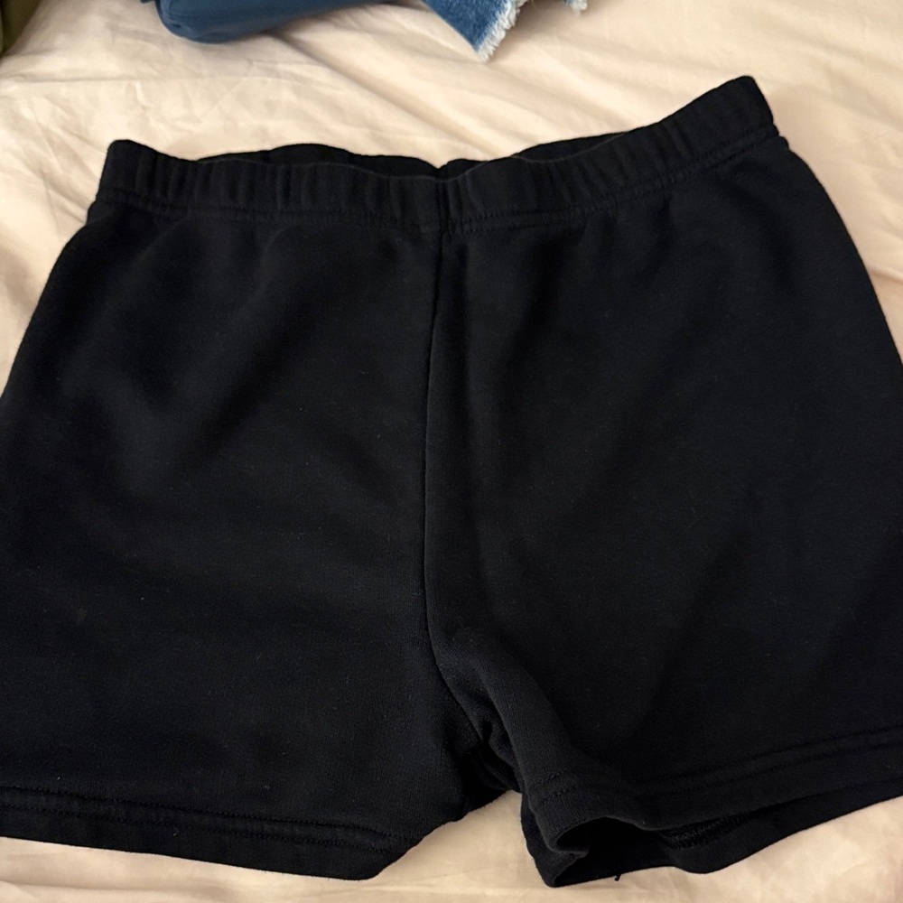 TNA Airy Fleece Black Shorts